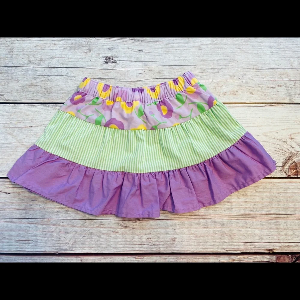 📌🆕 Gymboree • Pocketful Of Posies • Tiered Skort